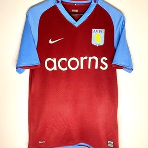 🐿 Nike Aston Villa 08/09 Home Jersey (S)